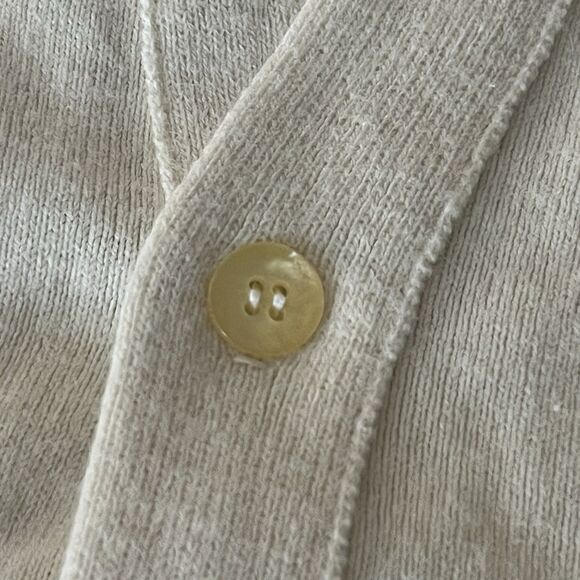 Christian Dior Monsieur Vintage Men’s Cardigan Ivory Cream Orion Acrylic Medium - Picture 6 of 9